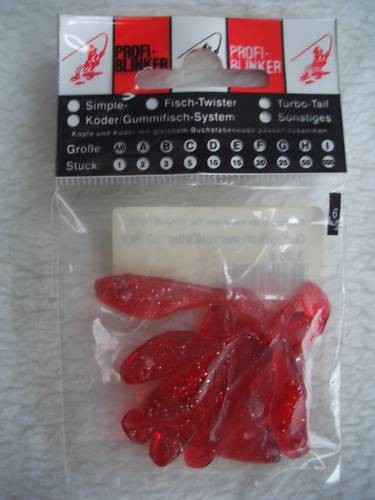Gummifische weinrot - gummifische,,