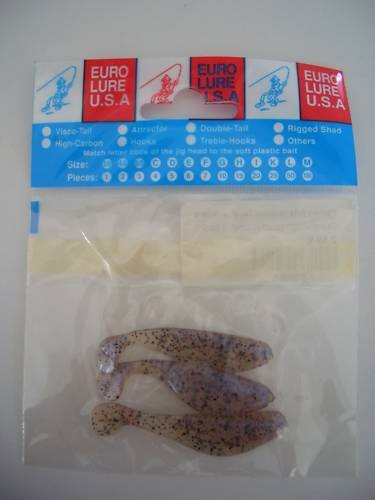 Gummifische rauch glitter - 3, 6