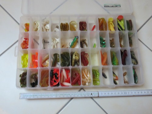 Großes gummiköder set - gummiköder,